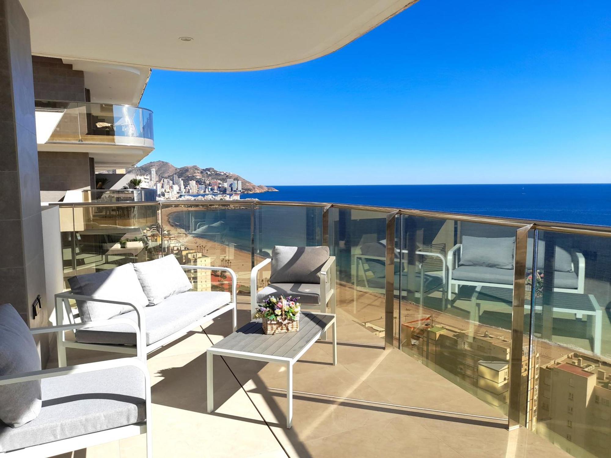Sunset Cliffs Sea View Apartments 14 Floor Benidorm Zewnętrze zdjęcie