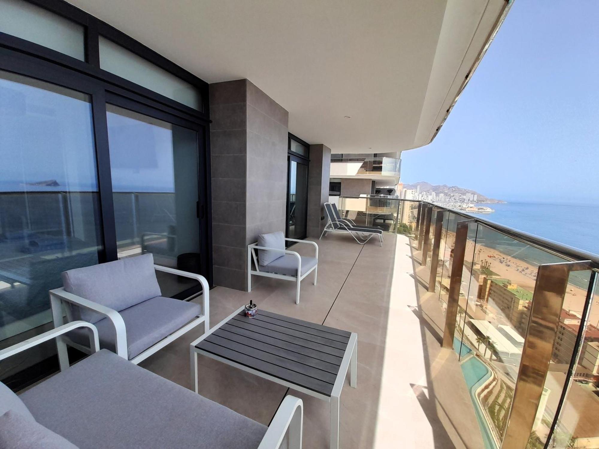 Sunset Cliffs Sea View Apartments 14 Floor Benidorm Zewnętrze zdjęcie