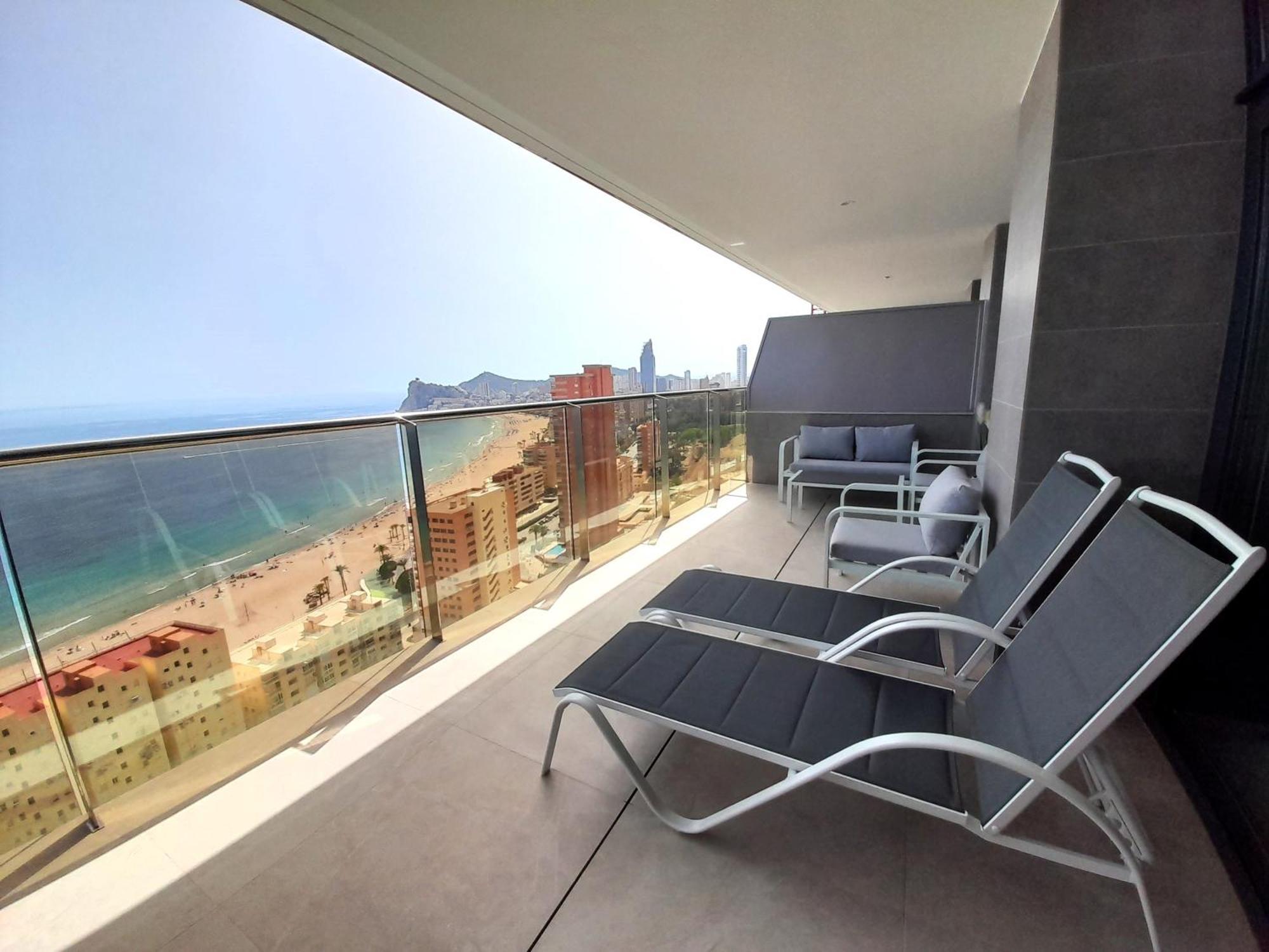 Sunset Cliffs Sea View Apartments 14 Floor Benidorm Zewnętrze zdjęcie